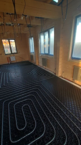 Завершили 2 этап и тем самым закончили монтаж коммуникаций, запустив отопление и водопровод, в доме из клеёного... | Интересный контент в группе Отопление,Сантехник Ярославль,Кострома.ДокаМастер+ в ОК (Одноклассники)