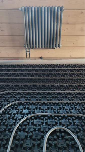 Завершили 2 этап и тем самым закончили монтаж коммуникаций, запустив отопление и водопровод, в доме из клеёного... | Интересный контент в группе Отопление,Сантехник Ярославль,Кострома.ДокаМастер+ в ОК (Одноклассники)