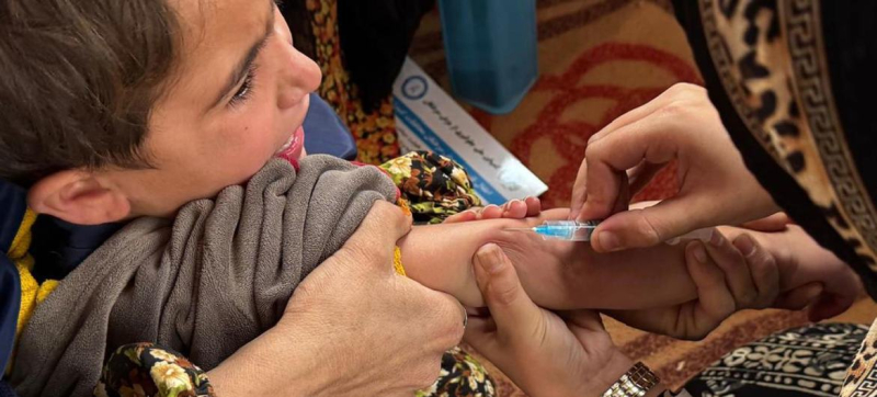 Попытка от кори в Аганистане. (Архив)
