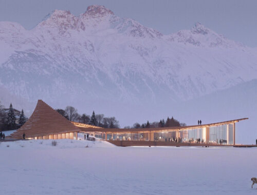 Бюро .ket показало проект павильона в Санкт-Морице Бюро .ket показало проект павильона в Санкт-Морице