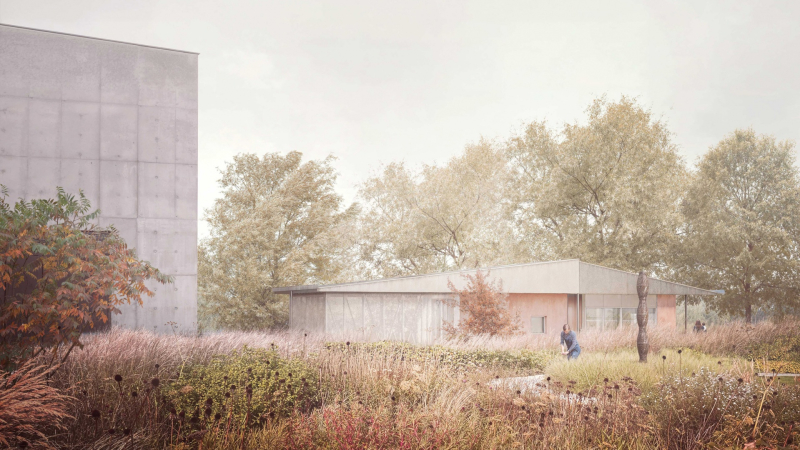 Бюро Mary Duggan Architects построит мастерскую в саду Хепворт