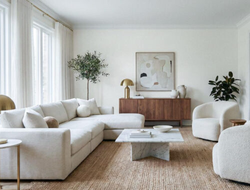 Cloud Dancer: как интегрировать в интерьер цвет 2026 года