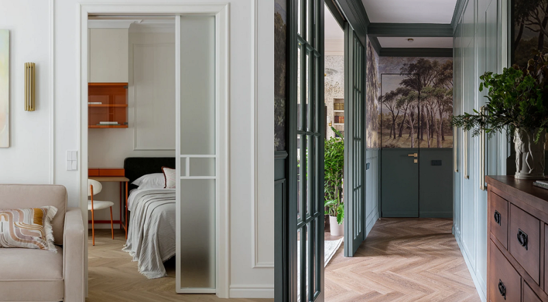 Двери в интерьере-2026: разновидности и главные тренды (65 фото)