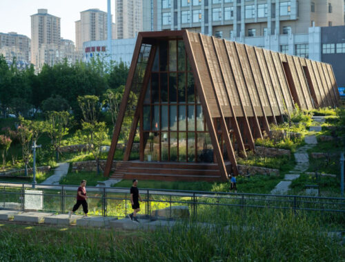 Культурный и социальный центр «Дом знаний» в Синьяне, Китай Культурный и социальный центр «Дом знаний» в Синьяне, Китай