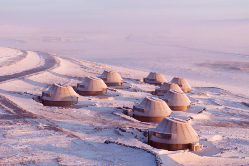 Отель для прибывающих гостей «Вулкан-Ин» открыт в Китае