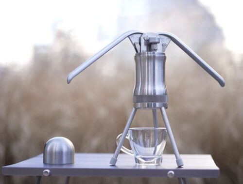 Эспрессо-машина Leverpresso Orbit позволяет готовить кофе без электричества