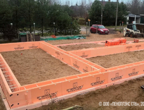 Ленточный фундамент два в одном: строим и утепляем с ПЕНОПЛЭКС® Ленточный фундамент два в одном: строим и утепляем с ПЕНОПЛЭКС®