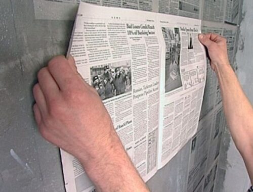 Почему в СССР обои клеили на газеты?