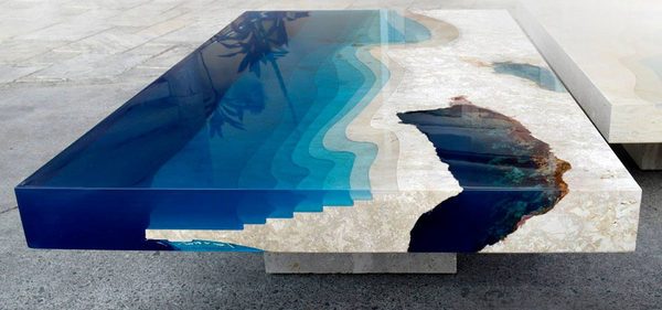 Простой способ, как сделать стол из эпоксидной смолы своими руками — справится каждый!