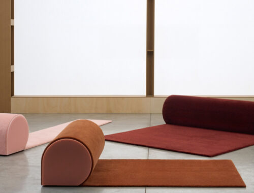 Сабин Марселис разработала необычный ковер для cc-tapis