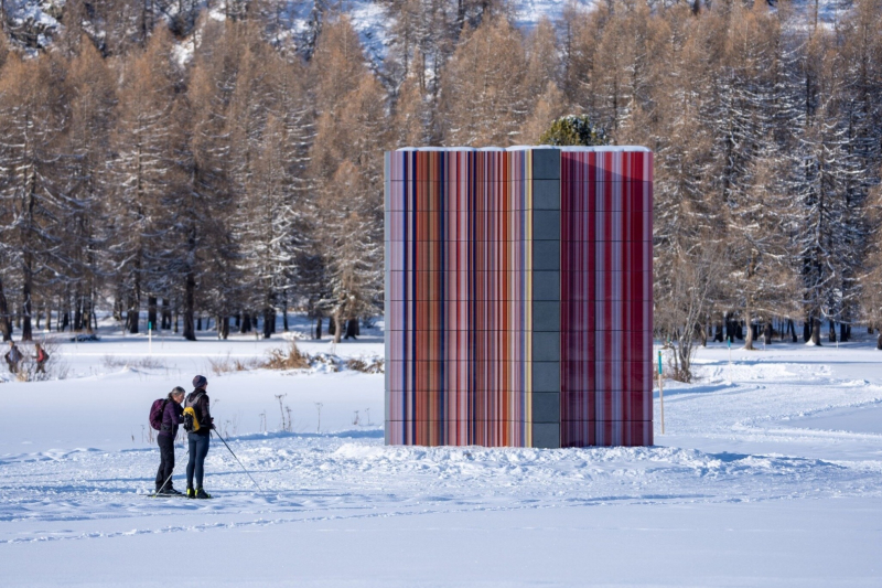 В Швейцарии установили инсталляцию Герхарда Рихтера