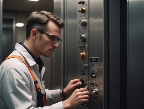 Установка и монтаж лифтового оборудования