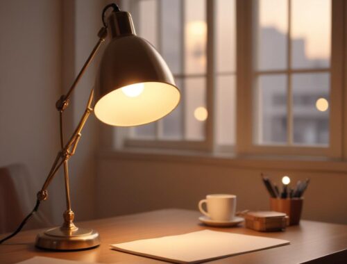 Дизайнерские настольные лампы