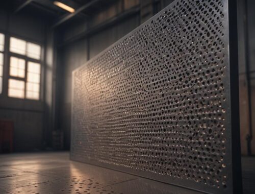 Перфорация металла и перфорированные листы