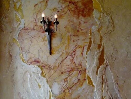 Венецианская штукатурка: как создать в интерьере эффект натурального мрамора